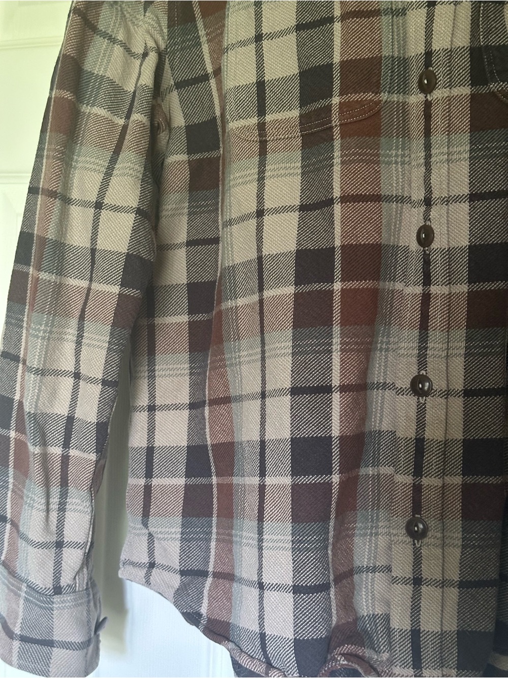Madewell Plaid Button Down - Picture 2 of 3
